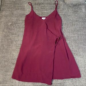Sleeveless Red Tobi wrap Top size Medium y2k vibes great condition